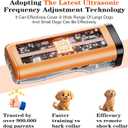 Dog Bark Deterrent Devices Rechargeable Anti-Barking Device for Dogs 50ft Long Range Ultrasonic Correct Your Dog's Bad Behavior at the Push of aButton Better Than Shock Collars or Dog Training Collars