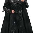 Rubies Men's Dc Comics Flash the Movie Batman (Keaton) Deluxe Costume (Extra Large, Black)