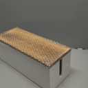 Bivvclaz Large Cable Management Box, Wooden Cord Organizer Box for Desk, Floor, Office to Hide Extension Cords Power Stripes Surge Protectors Chargers Wires, White