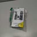 Handy Picks Golf Club Cleaner with Water Bottle Holds 5.5 OZ, Heavy Duty Metal Retractable Magnetic Clip, Waffle Microfiber Golf Towel, Ideal Water Brush Combo (Black)