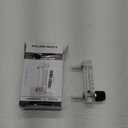 CNBTR Oxygen Flow Meter 0-5 LPM Acylic Flowmeter Gas Acrylic Metal Fitting for Oxygen Air Gas Conectrator