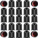 Tire Valve Stem Caps The Upgraded Version has a Sealing Ring for Car, Motorbike, Trucks, Bike Bicycle 60 Pack