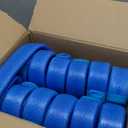 Trampoline Pole Foam Sleeves, 1''/28mm Diameter Foam Covers, Each 35.4'' Length-2 Pcs Fit Together 6 Feet Length, Safety Pole Cover, Set of 12,Blue