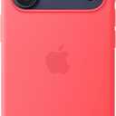 Apple iPhone 17 Pro Silicone Case with MagSafe and Camera Control: Lightweight Phone Case, Wireless Charging Compatible, Smooth Matte Finish; Bright Guava