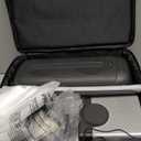 iLive Cinema Pop-Up Film Kit, 720p Projector with 120 Inch Screen, Bluetooth 5.0 Speaker, HDMI/USB/3.5mm, Black, Portable Theater, 21.5 x 17 x 19 cm