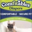 Hartz Disposable Dog Diapers, Size M 32 count, Comfortable & Secure Fit, Easy to Put On (Medium, Value Pack)
