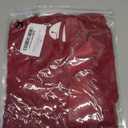 Avidlove Women's Lace Kimono Robe Babydoll Lingerie Mesh Nightgown (Medium, Dark Red)