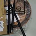 Small Metal Bird Bath for Outdoors, 10" Dia Bowl with Stake Birdbaths Garden Yard Lawn Decor 0.4 Gallon