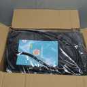 Heated Outdoor Cat House Weatherproof with Heating Pad, Insulated Feral Cat Houses for Outdoor Cats, Safe Escape Door, Heated Cats House for Outside, Outside Stray Cats Shelter with Elevated Base(S) (S(17.3 * 12.6 * (11.8+5.9) In))