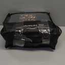 Joy Forserve Front Car Seat Covers for Ford, Leather Waterproof Seat Protector Custom Fit Ford Escape Explorer Fusion Maverick Edge Excursion Fiesta, Partial Back Coverage, 2 Pack, Black