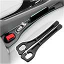 2PCS Car Seat Gap Filler Organizer,2026 Upgraded Car Seat Gap Plug with Storage Slot,Plug & Play in Between Cars Seats Catcher Cars Accessories to Stop Items Falling Between Seats