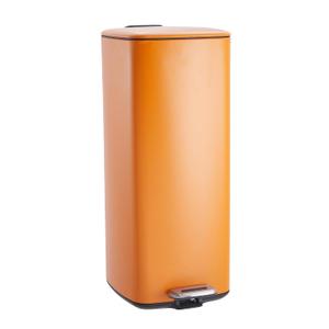Garvee 8 Gallon Trash Can for Kitchen, Step Garbage Can, Orange