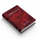 Dracula Gothic Diversion Faux Book Safe - Portable Metal Safe Box, 2.25' X 6.125' X 9.5' (Combo Lock)