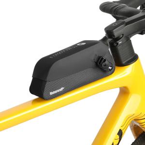 Rhinowalk Bike Top Tube Bag 0.6L Bike Frame Bag with Magnetic Flap Fully Waterproof and Stable Bicycle Frame Bag Bicycle Bag Professional Cycling Accessories for Mountain Road Bike-S