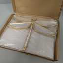 Decorative Golden Dragonfly Wall Mirror, Plastic Frame with Mirrored Wings (12.4 x 9.3 inches)
