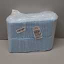 Basics LeakProof Dog and Puppy Potty Training Pee Pads with QuickDry 5Layer Super Absorbent Design, Regular Size 22 x 22 inch, Blue & White, 100 Count