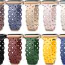 Sport Band Compatible with Apple Watch Bands 49mm 46mm 45mm 44mm 42mm, Soft Silicone Wristbands Strap with Classic Clasp for iWatch Series 10 9 SE 8 7 6 5 4 3 2 1 Ultra for Women Men