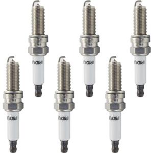 Iridium Spark Plugs XP5701 Compatible with Dodge Charger Challenger Grand Caravan Chrysler 200 300 Jeep Grand Cherokee Wrangler V6 3.6L Replaces 7751 9407 SP149125AF 12290R1AA01 (6 Pack)