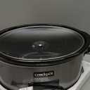 Crock-Pot 7 Quart Oval Manual Slow Cooker, Stainless Steel (SCV700-S-BR), Versatile Cookware for Large Families or Entertaining