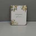 Beautiful Greenery Wedding Planner Book and Organizer - Enhance Excitement and Makes Your Countdown Planning Easy - Unique Engagement Gift for Newly Engaged Couples, Future Brides and Grooms, Boho Greenery 
