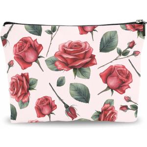 Funny Makeup Bag Gift, Cosmetic Bag For Women, A Wise Woman Once Said... And She Lived Happily Ever After, Travel Bag, Toiletry Bag For Female, Woman Accessories - (A017)