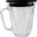 Replacement parts Glass Jar with lid, Compatible with Hamilton Beach Blenders (5cups)