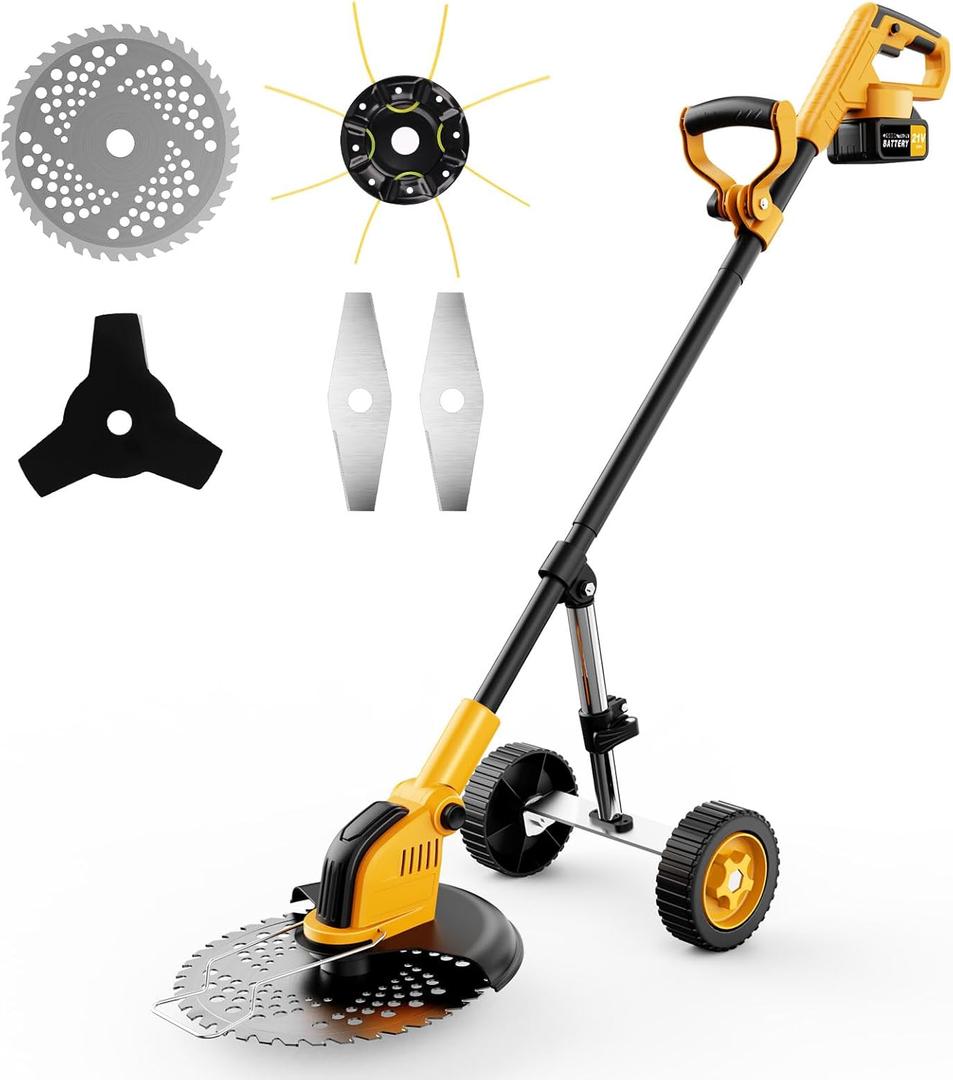 20000 RPM Electric Stringless Weed Wacker and Blade
