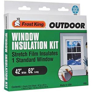 Frost King Window Outdoor Stretch Film Kit