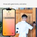 Yale Satin Nickel Assure Lock Entry Door Handle with Wi-Fi Connected Keypad, Smart Door Lock with Handle and Back-Up Key for Single Hole Entry Door, YRL216-WF1-619