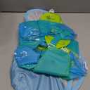 LAYCOL Baby Swimming Float Inflatable Baby Pool Float Ring with Sun Protection Canopy,add Tail no flip Over for Age of 3-36 Months (Small, Blue)