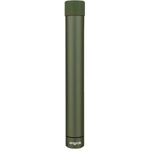 ONGROK Premium Storage Tube | Airtight Aircraft Grade Aluminum Metal, Pocket-Sized Opaque Holder (Green)