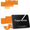 OMOTON PAPERSENSE Matte Screen Protector for iPad Mini 7th A17 Pro/6th (2024/2021,8.3-inch), Matte Tempered Glass with Dust-Free Installation Tray, Anti-Glare, Apple Pencil Support, Paper-feel, 2 Pack