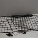 Amazon Basics Adjustable Dog Car Barrier for Vehicles, 59.72 x 5.20 x 16.46 in, Black