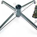 Christmas Tree Stand for 4 to 6 Foot Trees, Fits 0.75-1.25 Inch Pole (Green)