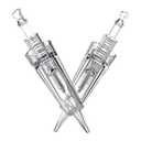 Charme Princesse 20pcs Permanent Needles Makeup Tattoo Cartridge Needles 3RL 0.30mm for Eyebrow Shading EN40-20-3R