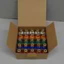 C7 Ceramic Christmas Replacement Bulbs, 25 Pack Multicolor Light Bulbs for E12 Candelabra Base Outdoor Christmas String Lights, 5 Watts