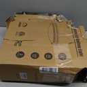 16Inch LED Ceiling Light Fixtures, Flush Mount Light Fixtures 50W, 5CCT Adjustable 2700K 3000K 4000K 5000K 6500K, Close to Ceiling Light for Kitchen Bathroom Kitchen Bedroom Brushed Nickel 2 Packs