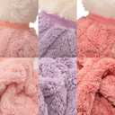 Dog Sweater, 3 Pack Dog Sweaters for Small Dogs or Cats, Girl or Boy, Warm Dog Clothes Shirt Coat for Winter Christmas (Pink, Purple, Rose Red, XX-Large)