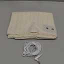 Grounding Pillowcase King with 10% Silver Fiber with 15ft Grounding Cord Conductive Grounding Pillow Case Organic Cotton 20x36in Improve Sleep White 1pc