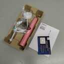 Philips Sonicare 4100 Rechargeable Electric Toothbrush, with Pressure Sensor, 2 Intensity Settings, SmarTimer and QuadPacer, 14-Day Battery Life, Deep Pink, Model HX3681/26