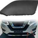 FZJDSD Front Bumper Tow Hook Cover 622A0-6FL0H Compatible with Nissan Rogue CVT AWD FWD Rogue Hybrid 2017 2018 2019 2020 Replace 622A0-6FV0A