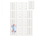Baby Play Mat for Floor, Foam Play Mat for Babies and Toddlers Infants and Kids Interlocking Foam Tiles (Sand, 5.6 x 4 ft)