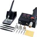 MeFix 8898 Portable 2 in 1 Soldering Iron Station SMD Hot Air Rework Station