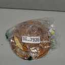 3-Tier Bamboo Round Cupcake Dessert Stands, Cake Snack Scones Crackers Fruits Appetizers Pastry Tiered Platters Serving Tray for Tea Party, Bridal Shower, Wedding Catered Event