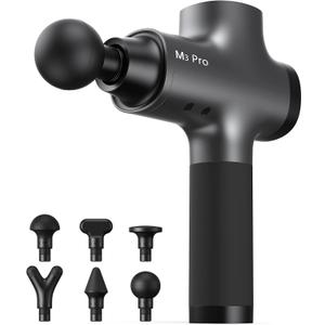 Opove M3 Pro 2 Massage Gun Deep Tissue Percussion Muscle Massager for Workout, Percussive Therapy Fascia Gun for Athletes Fast Recovery, 30 Days Long Battery Life, 70lbs Stall Force, Space Gray