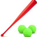 GoSports LotBall Backyard Baseball Bat and Ball Set - Plastic Baseball Game for Kids