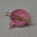 Layron Ramen Cooker Ramen Bowl Set with Chopsticks Microwave Noodle Bowl College Dorm Room Essentials for Girls for Boys Apartment Essentials (pink)