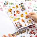 2 x 350Pcs Street Scene Stickers, Water Bottle Stickers for Teens, Phone Laptop Skateboard Sticker, Bulk Aesthetic Sticker Packs for Boys Girls Teacher