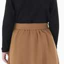 PATPAT Family Matching Outfits for Fall Winter Long Sleeve Women Dresses and Sweatshirts Sets for Holiday Photoshoot (8-9 Years, Khaki)