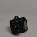 Nulaxy 54W Bluetooth 5.3 Car Adapter Charger 4-Port Fast Charging [PD36W & QC3.0 18W], Wireless Radio FM Transmitter with Deep Bass Player, 5 Colors LED Backlit, Hands-Free Calling, Support USB Drive